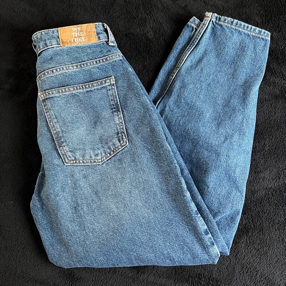 Free people barrel jeans